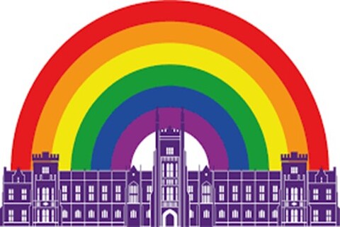 Queen's University Pride logo