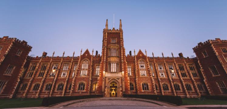 The Lanyon Building, facade of Queen's University Belfast