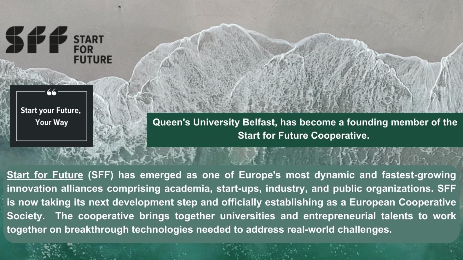 QUB joins SFF