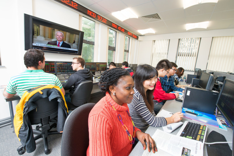 Management School trading room