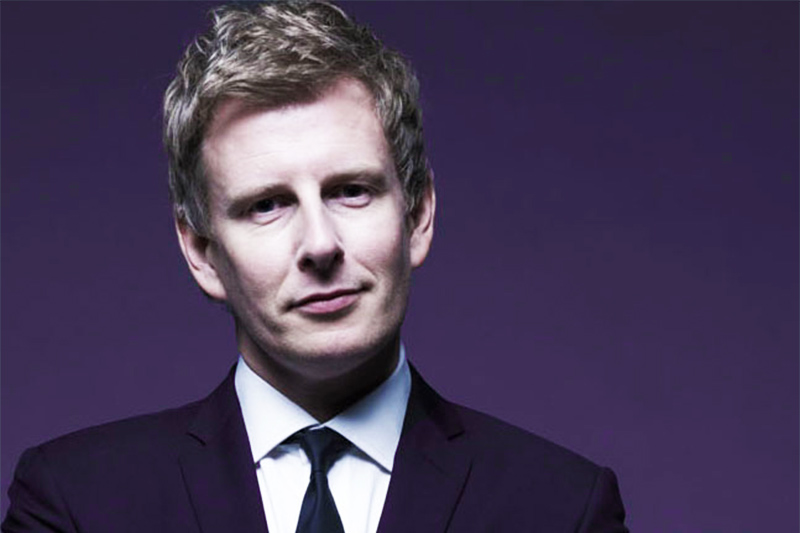 Queen's alumni and comedian, Patrick Kielty