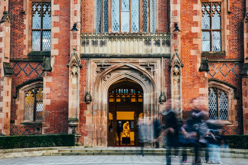 Entrance to Lanyon Building