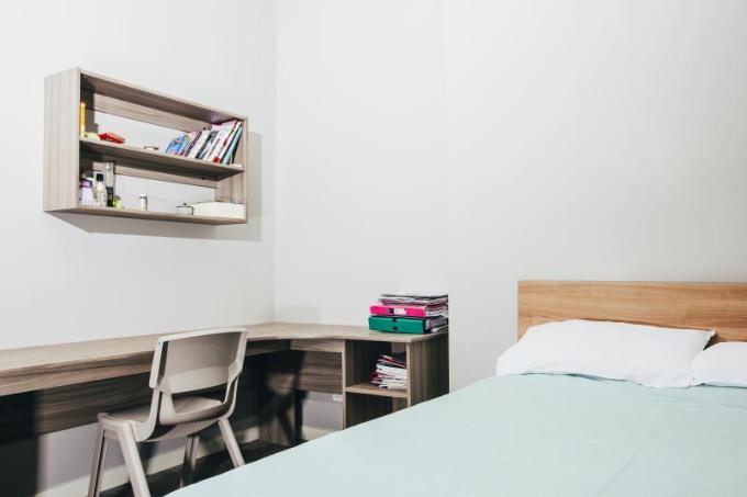 student room at Mount Charles student accommodation