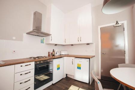 kitchen in student accommodation