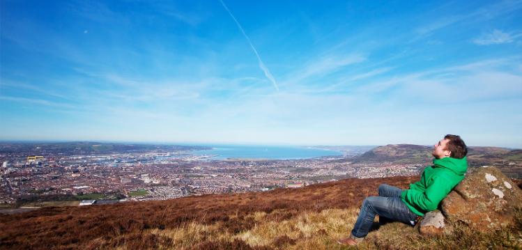 The view from Cave Hill