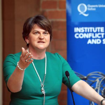 As the first woman to lead her party and to become First Minister of Northern Ireland, Arlene Foster is uniquely placed to reflect on this theme.