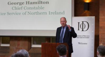 George Hamilton, Chief Constable of the Police Service of Northern Ireland, speaks at our inaugural event.