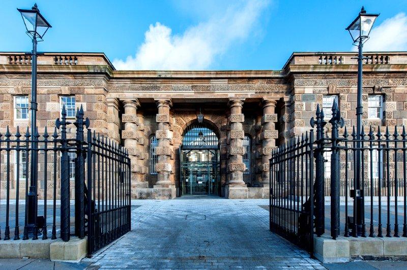 Crumlin road gaol front gate