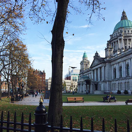 City hall from right hand side