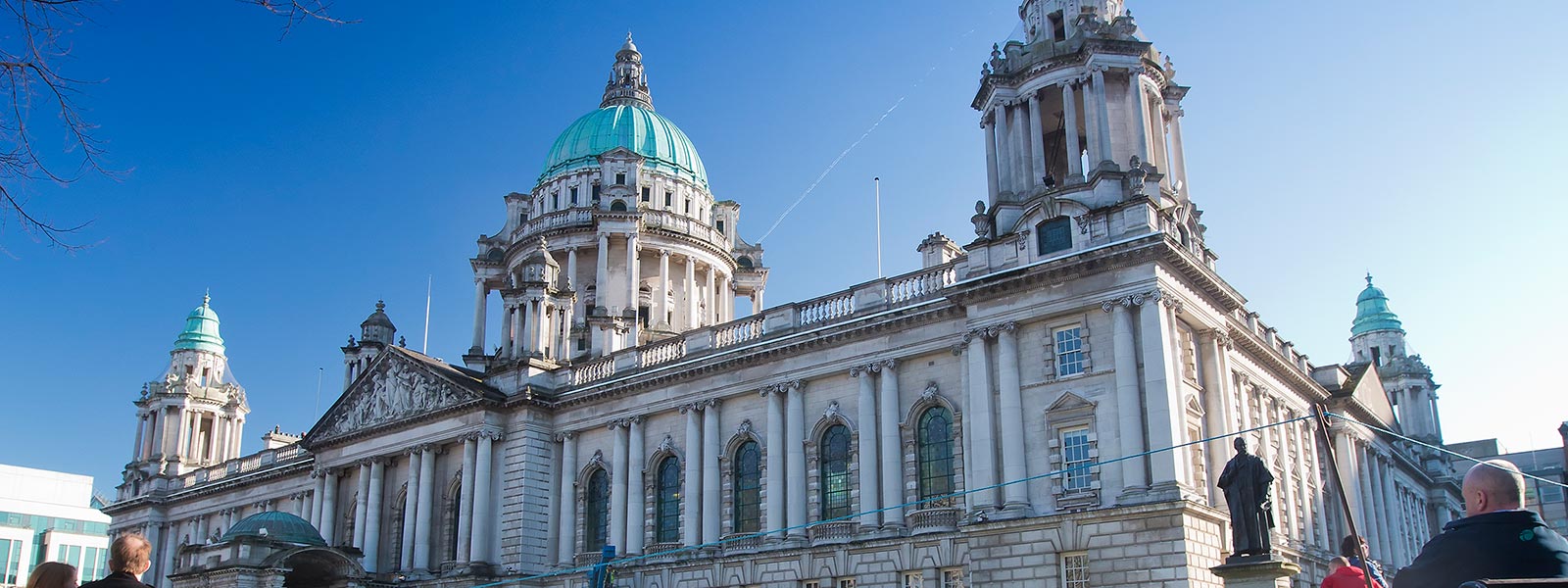 City hall in sunshine