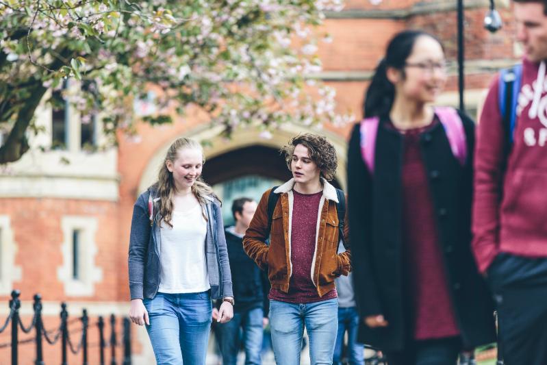 Students in Lanyon