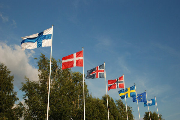 EFTA Flags