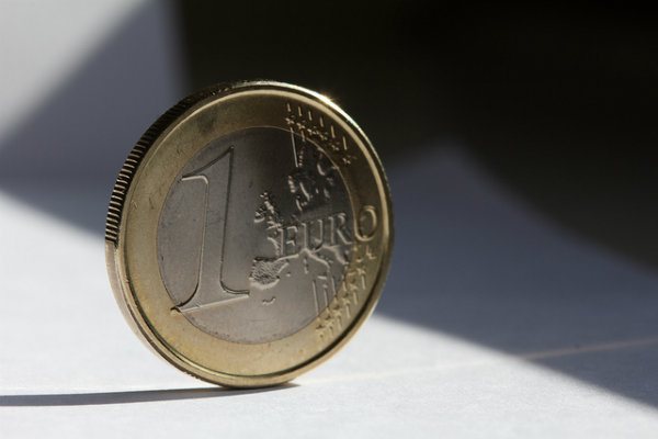 A Euro coin