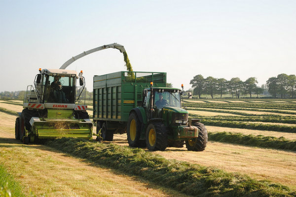 A combine harvester