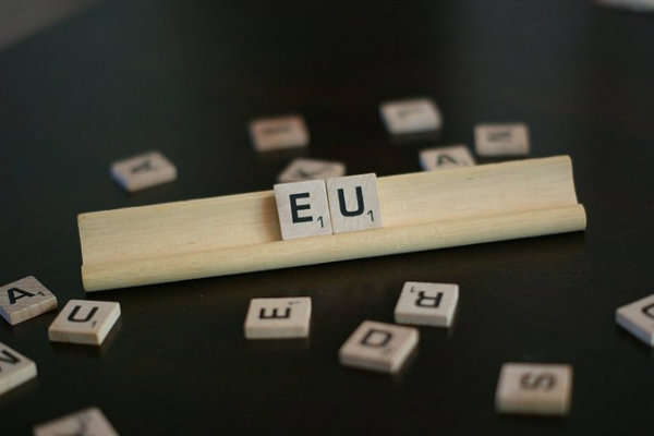 EU Scrabble pieces