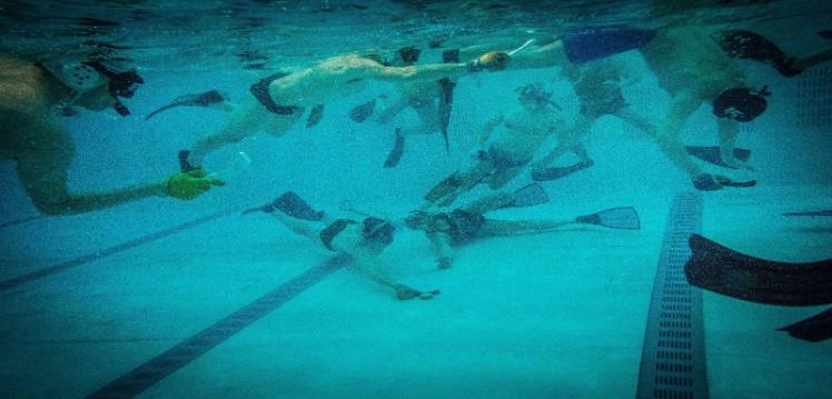 Underwater hockey