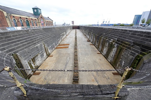 Titanic slipway