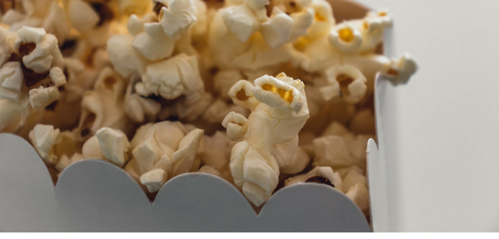 Popcorn banner