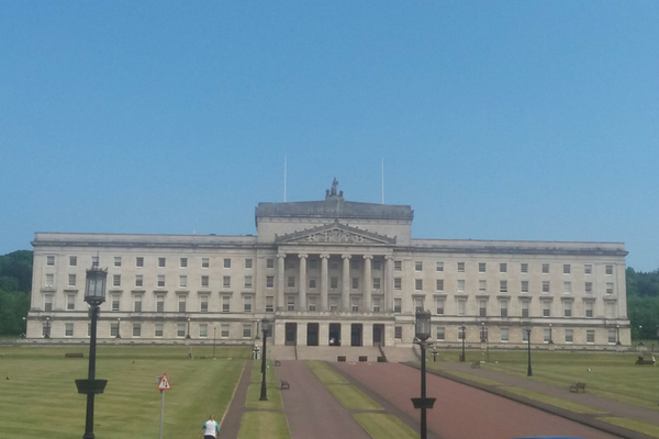 Stormont, blue sky