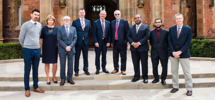 Sohar University Oman and Orpic visit Queen’s University Belfast 