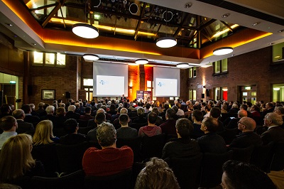 A full house at Riddel Hall for the 18th Annual Sir Bernard Crossland Lecture