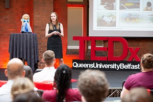 'Spies & Dolls' with Professor Máire O’Neill at TEDxQueensUniversityBelfast on Thursday 23 May 2019