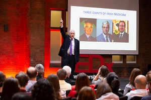 Tackling Cancer Inequalities: The Time to Act is NOW!' Professor Mark Lawler concluded the talks at TEDxQueensUniversityBelfast with a strong message on Thursday 23 May 2019