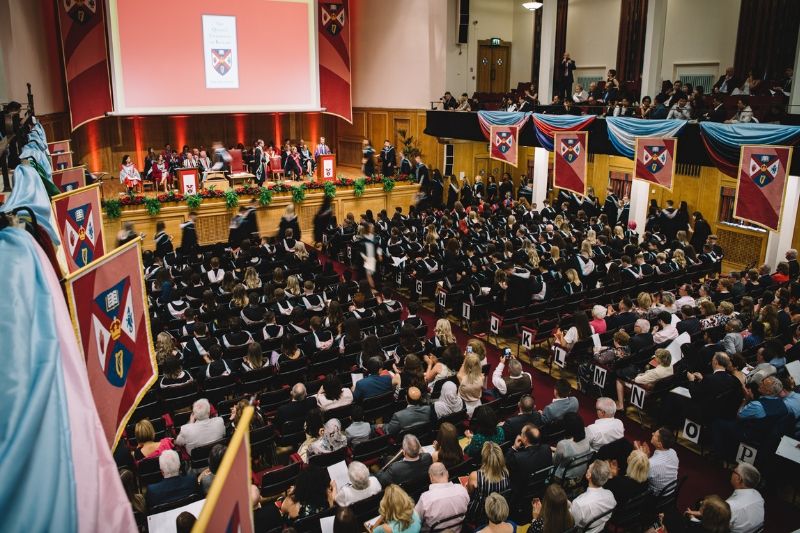 Inside Whitla Summer Graduation 2019