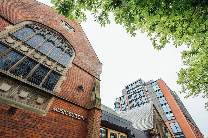 Music building and Main Site Tower