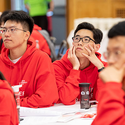 Students in a seminar