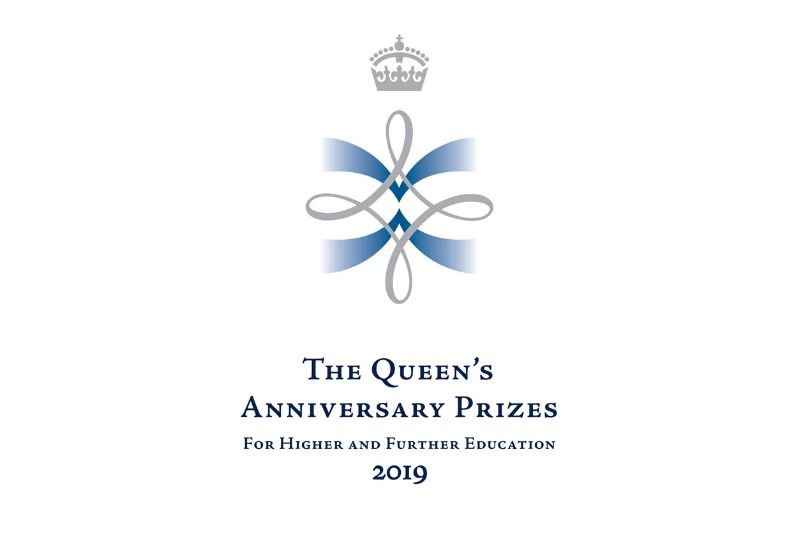 Queen's Anniversary Prize 2019 logo