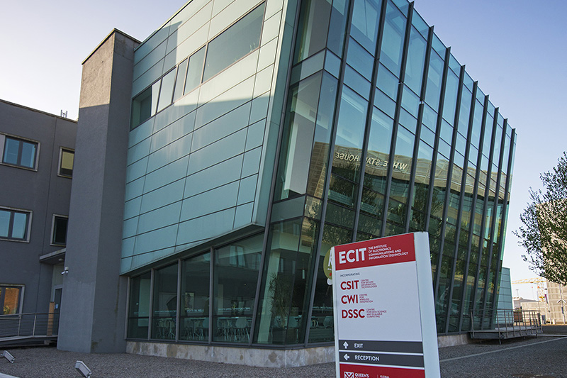 Exterior of the ECIT building