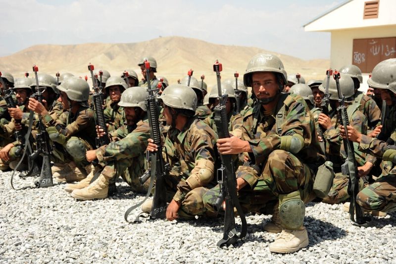 Afghan soldiers