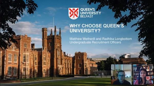 Why Choose Queen's webinar thumbnail
