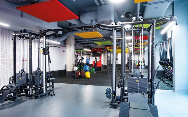 No excuses anymore- there is a gym right on-site!