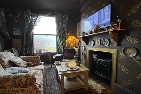 Interior of Lampost Cafe