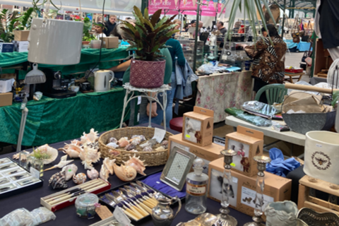 Items on sale at St Georges Market