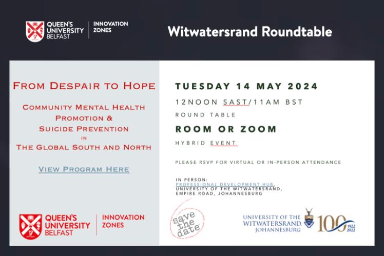 Image of Witwatersrand Roundtable poster