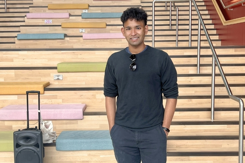 Queen's medical student Aariz