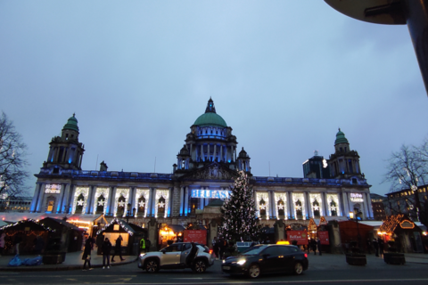 Belfast Christmas market photographed by student Adriparna