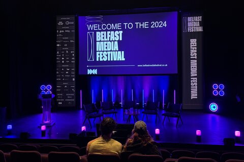 Screening at Belfast Media Festival