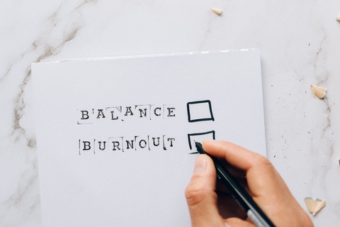 Burnout or Balance checklist