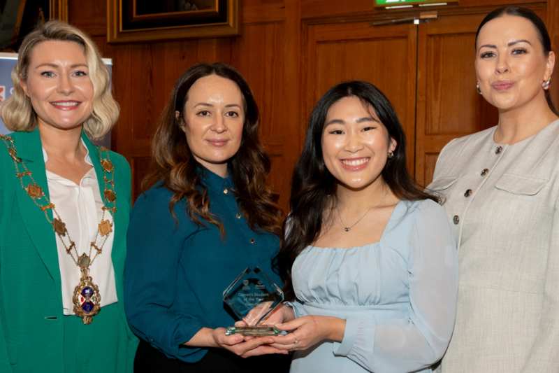 Caitlin Chee, student of the year 2025