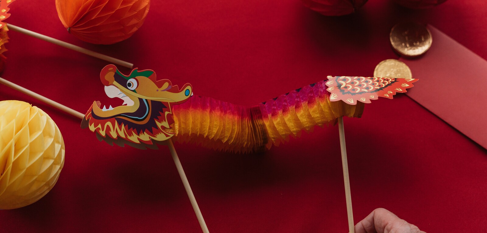 Chinese dragon lantern