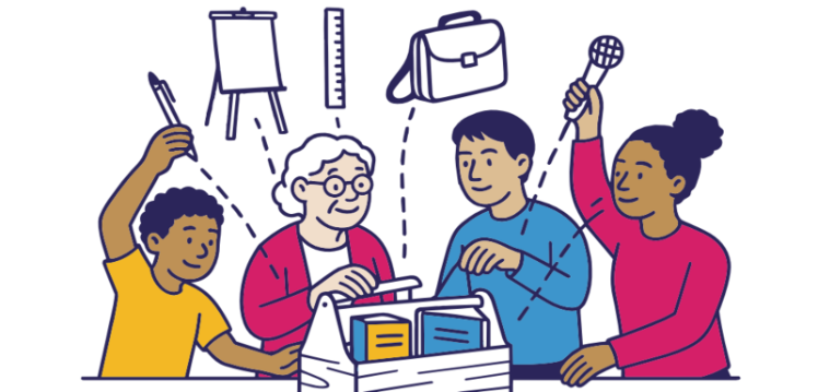 Graphic from Community Research Toolkit