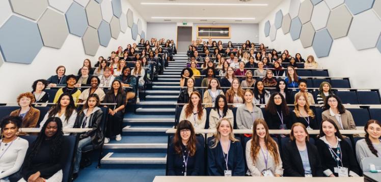 Women at the Conference for Undergraduate Women and Non-Binary Physicists