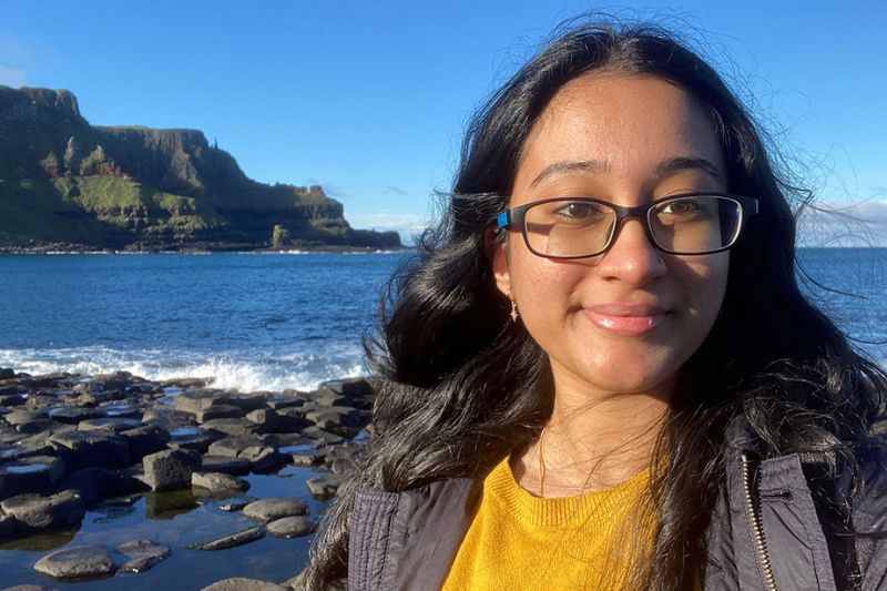 Darshana at the Giant's Causeway