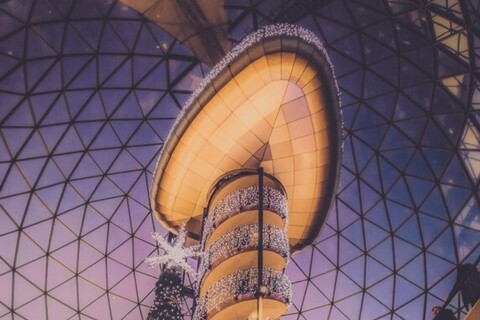 The dome in Victoria Square