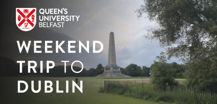 Dublin trip vlog thumbnail