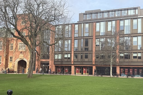 Outside the Peter Froggatt Centre